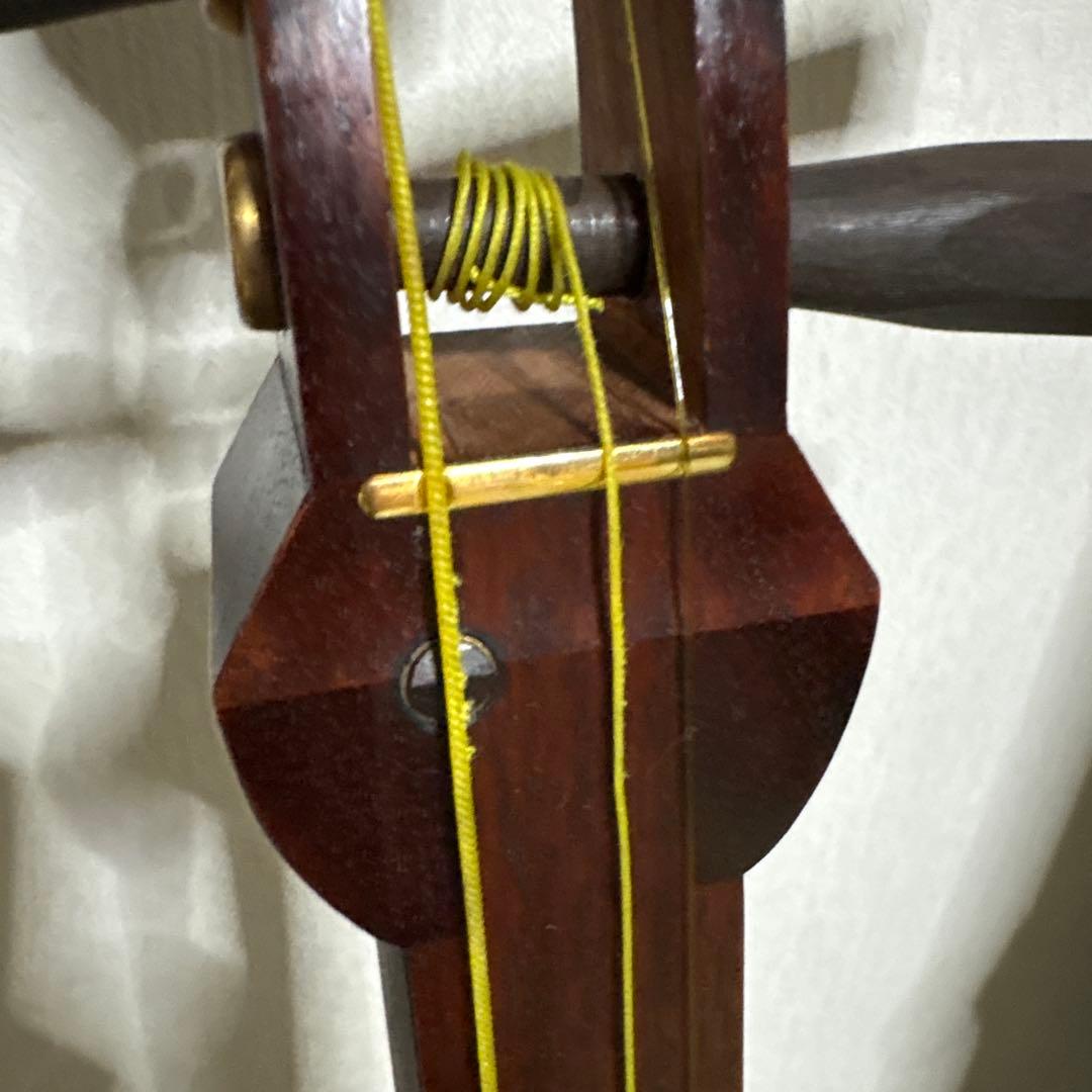 三味線 東さわり 和楽器 バチ 撥 弦 駒 ハードケース 民謡 べっこう風