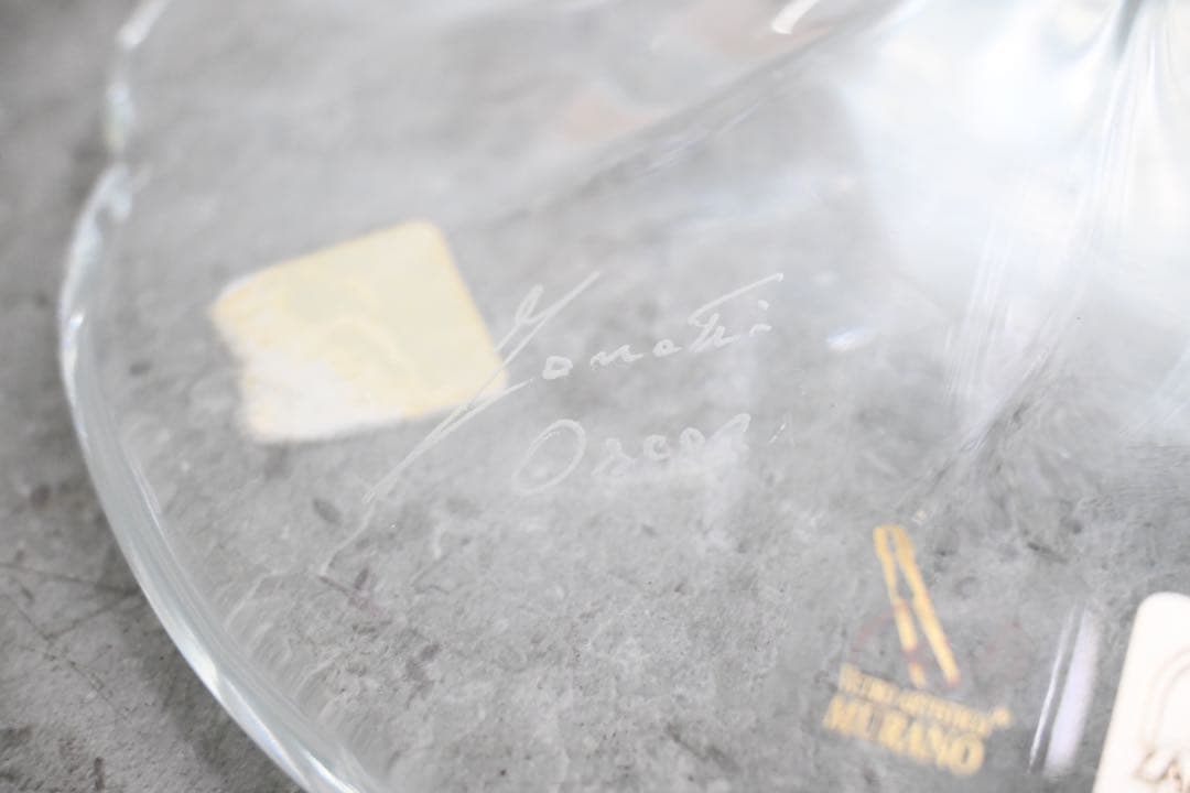 極美品】Zanetti Murano ザネッティ ムラーノガラス 220万 鷲