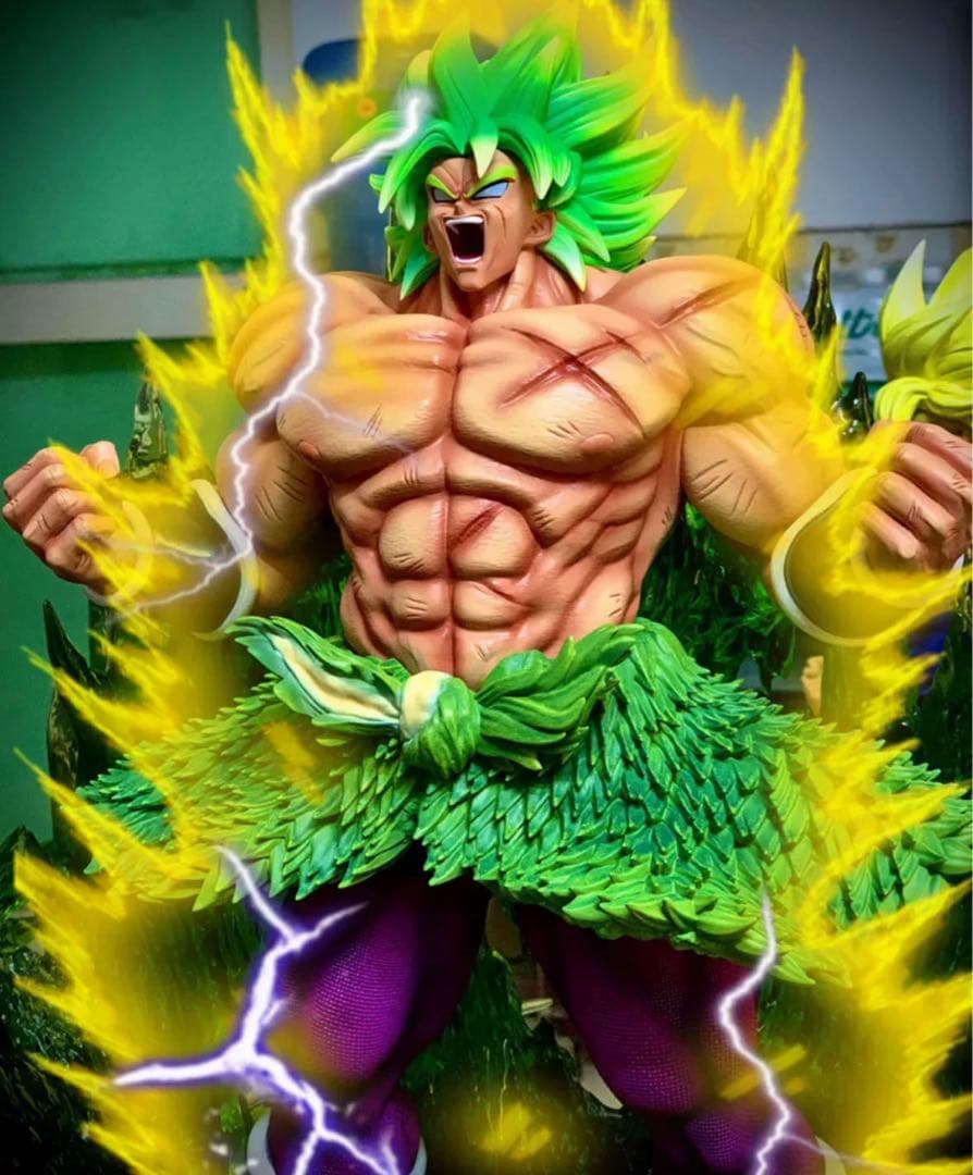 ドラゴンボール ブロリー ガレキ ガレージキット スタチュー X②④