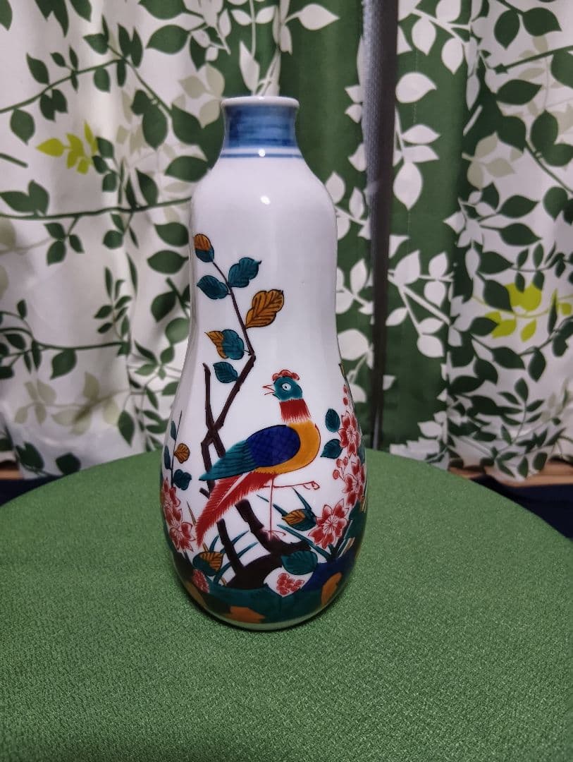 九谷焼　深香陶窯　浅蔵 五十吉 原型 製作 監修　五彩の美 酒器一組 限定品