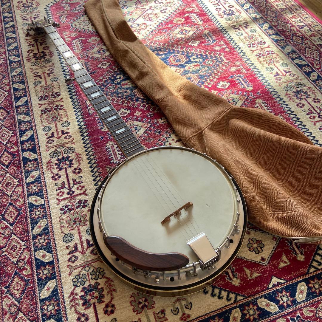 PIRLES バンジョー FB-5R ソフトケース付き