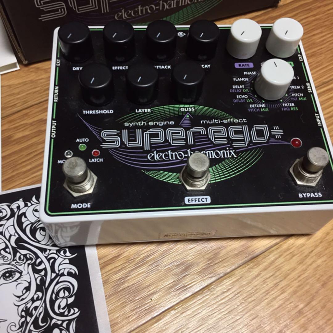 ギター Electro harmonics Super ego +
