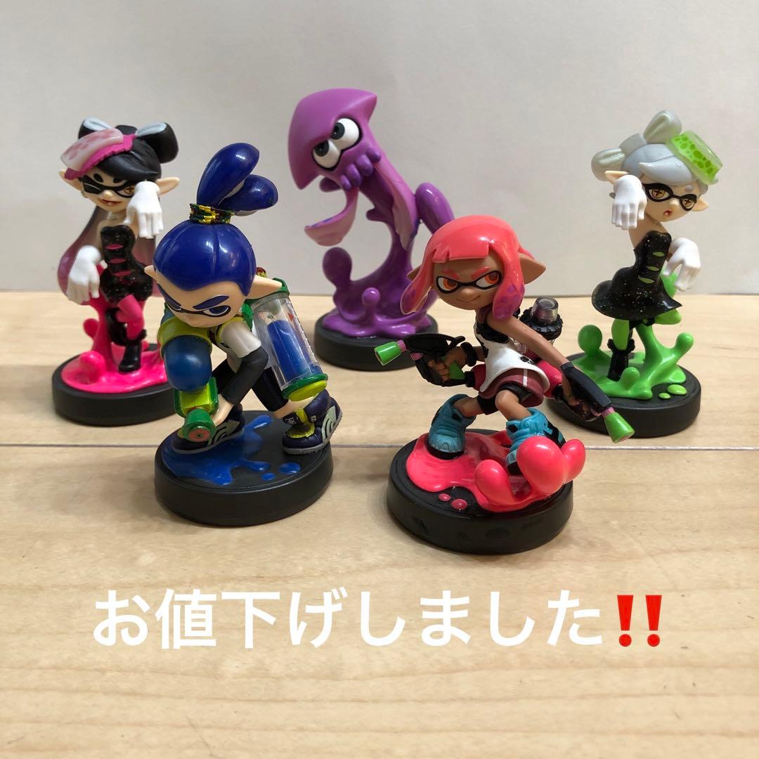 amiiboスプラトゥーンまとめ売り 最終値下げ バラ売り可！