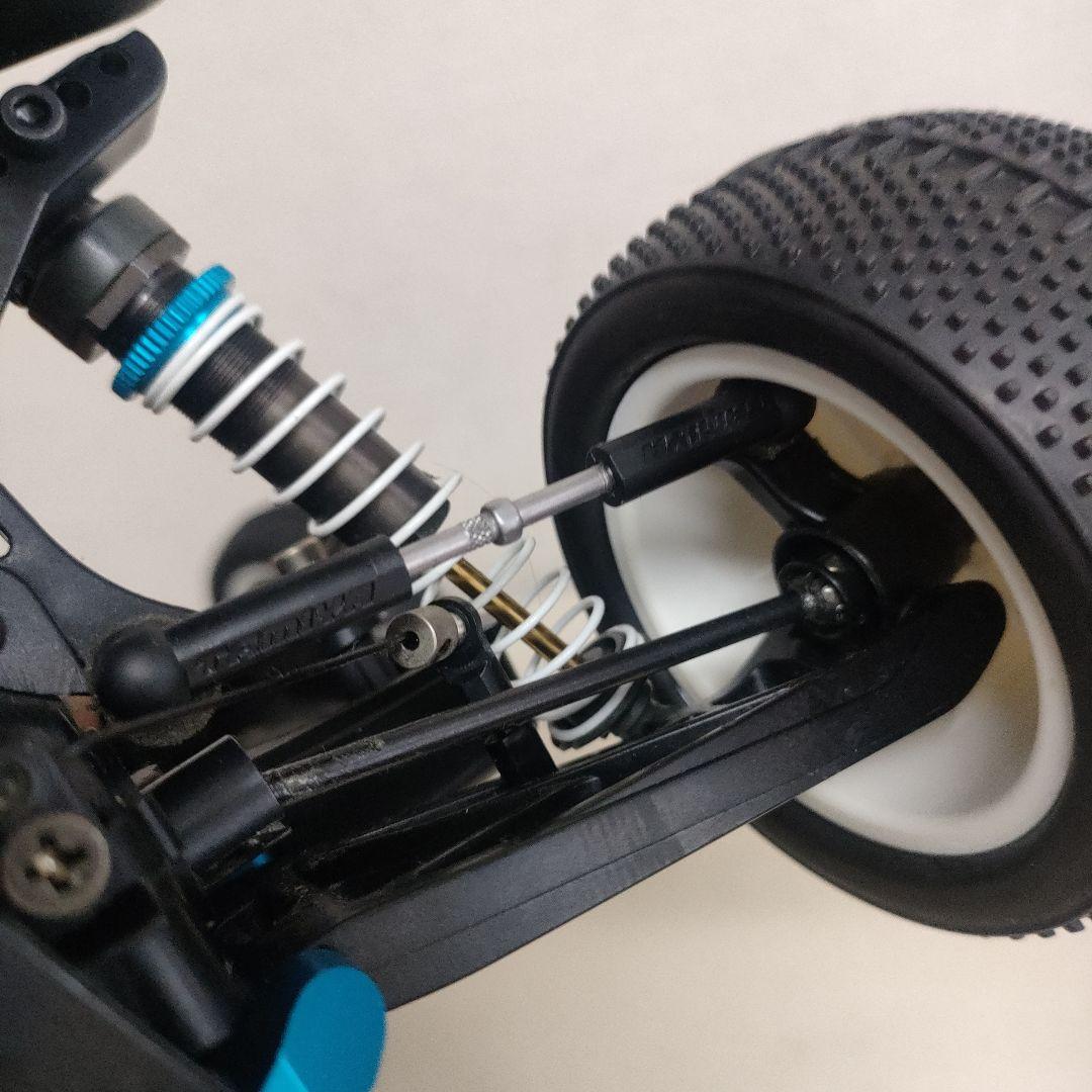 タミヤDB01シャーシ、オプション多数装備、ボディ付き