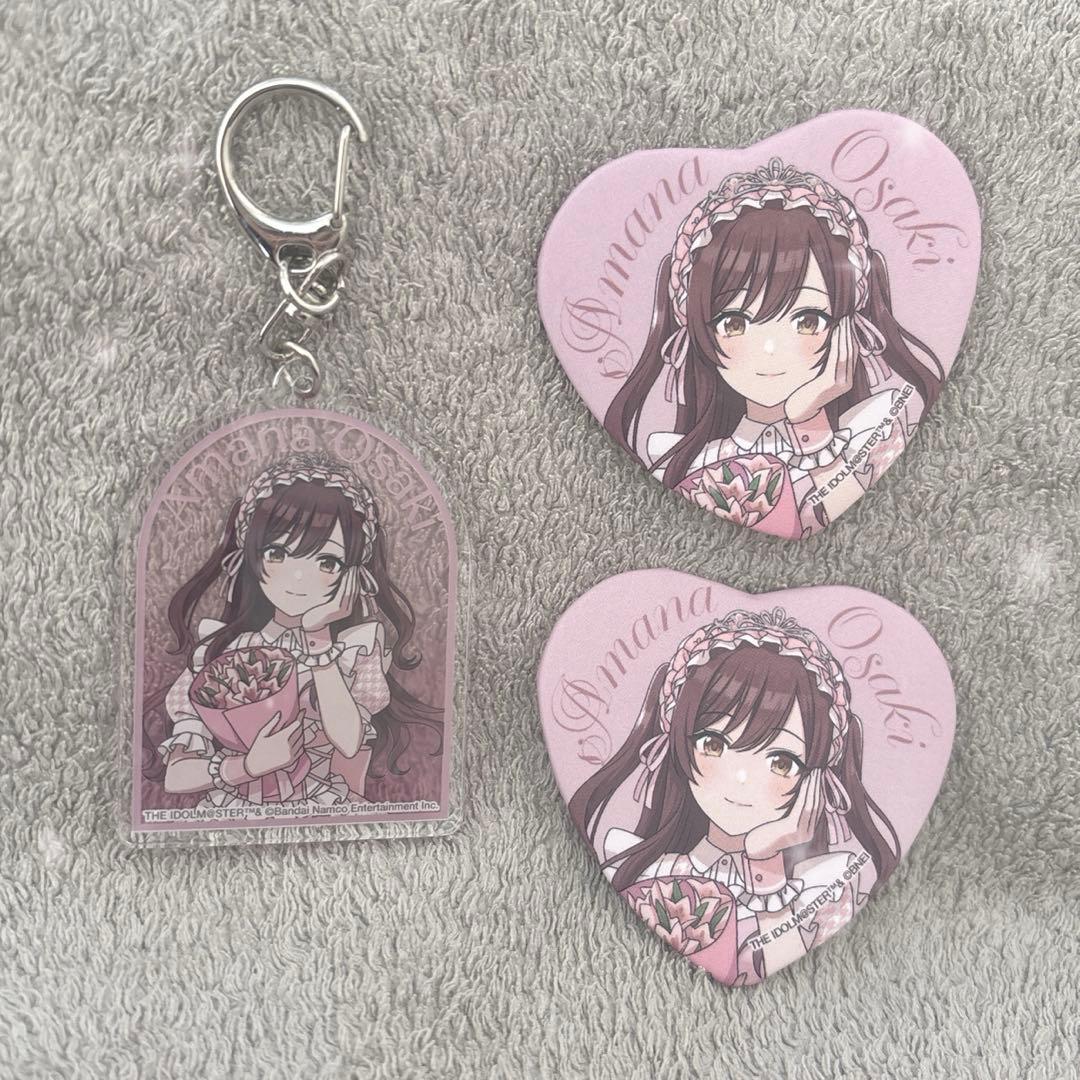 えい様専用】シャニマス FAMくじ 大崎甘奈 缶バッジ11個セット 再販