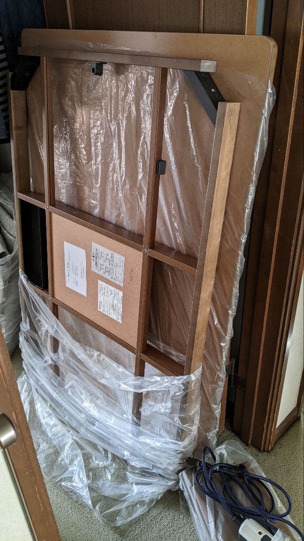 mugii様 天然木オーク材 北欧こたつテーブル 長方形(120×80)送料込｜