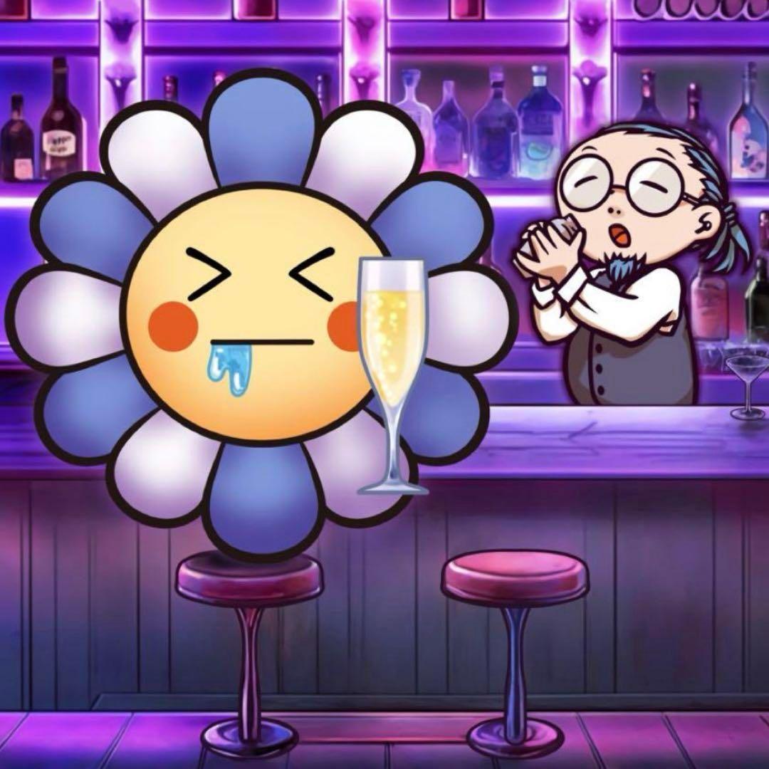 村上隆 版画 #3167 Drunk with Champagne 版画 村上隆 #3167 Drunk with Champagne - メルカリ