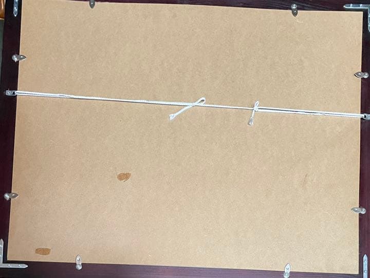 世界に愛された版画家☆本間武男 「雪の晴れ間」 工場 世界に愛された