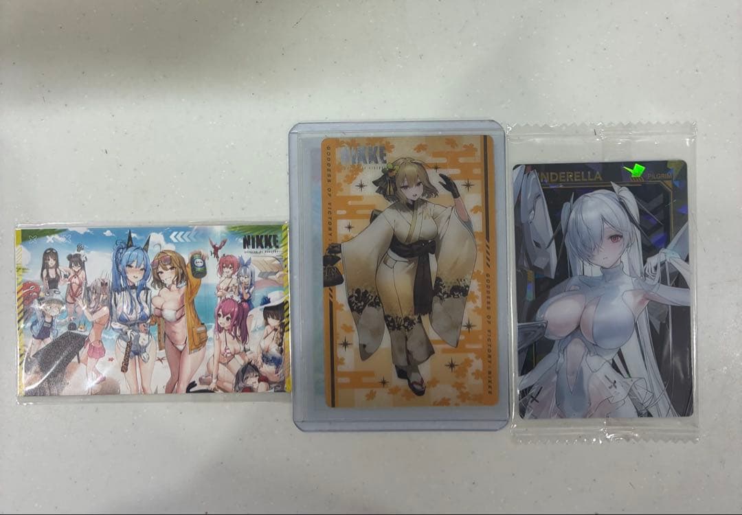 NIKKEカード＋シンデレラタペストリー 勝利の女神：NIKKE B2タペストリー シンデレラ (キャラクターグッズ