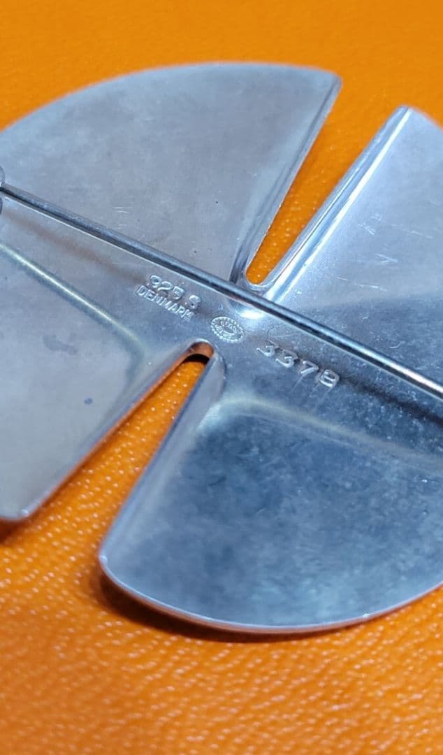 Georg Jensen☆シルバーブローチ 337B ジョージジェンセン ジョージ