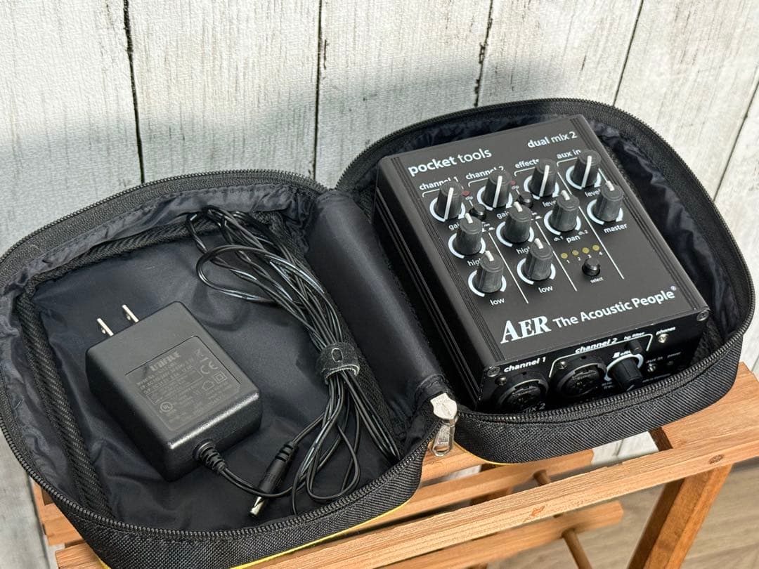 ［リュウ］【アコギ DIプリアンプ】AER dual mix 2