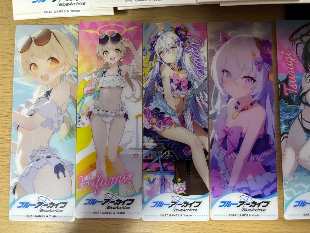 ブルーアーカイブ 夏空のウィッシュリスト 特製しおり8枚セット