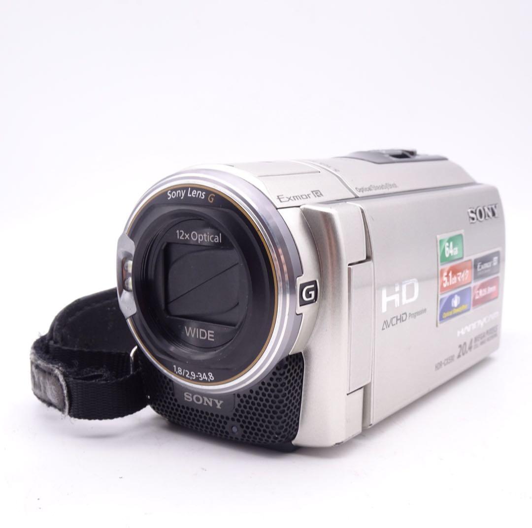【完動美品】 SONY HDR-CX590V ハンディカム 純正大容量バッテリー