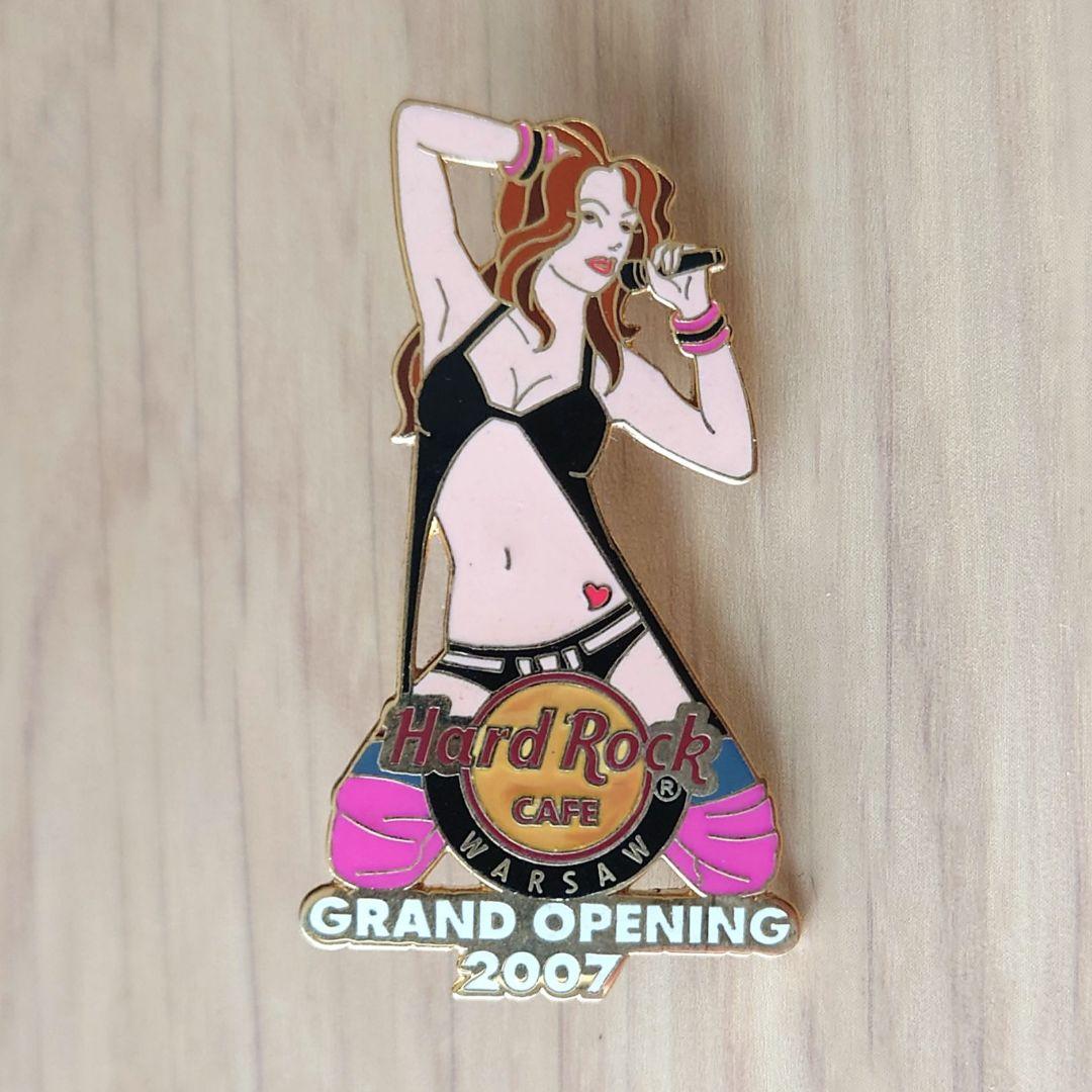ハードロックカフェ ワルシャワ 2007年グランドオープニング ピン4種