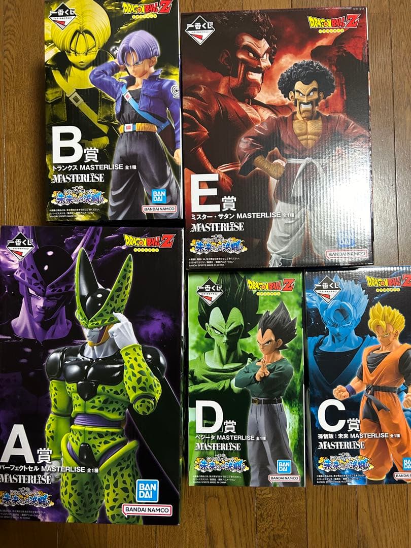 一番くじ ドラゴンボール 未来への決闘‼ 上位賞フィギュア5体セット その他