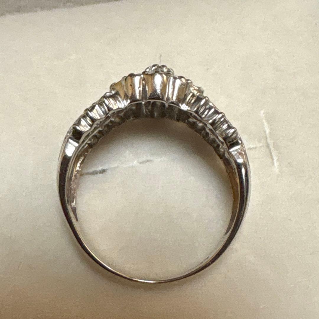 あいかぼち　pt900 1.00ctダイアモンドリング　11.5号