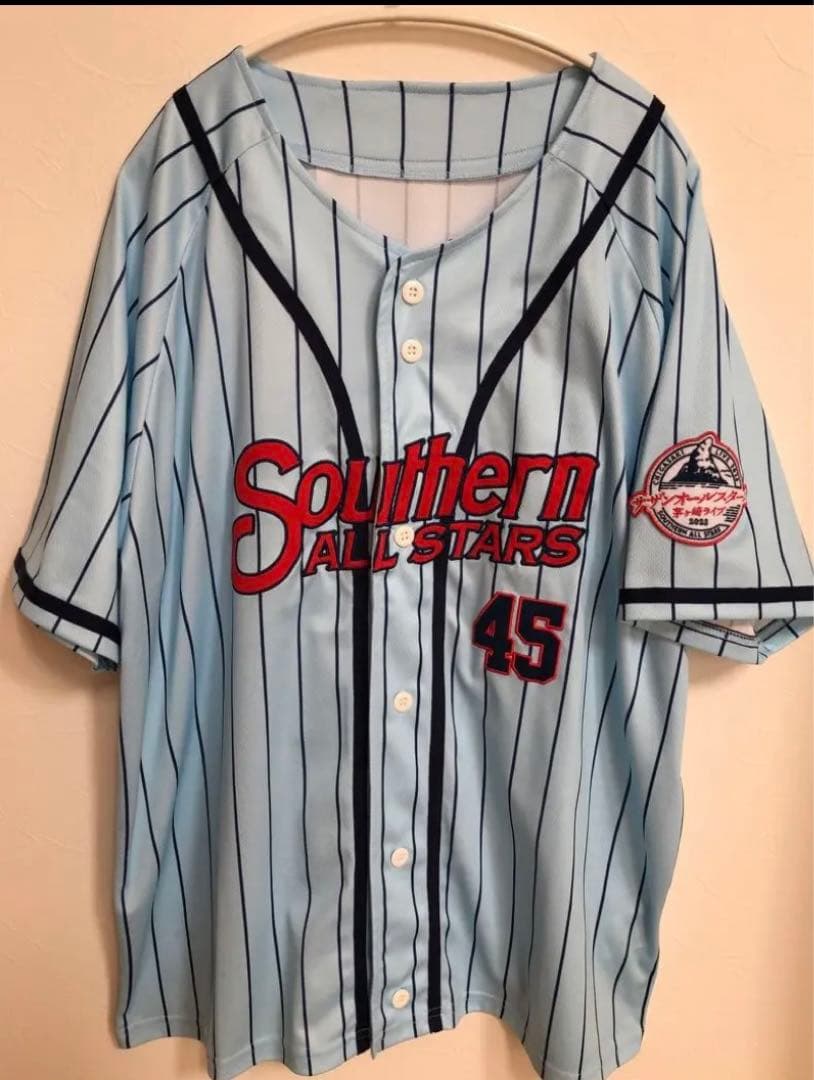 サザンオールスターズ45周年ベースボールシャツM