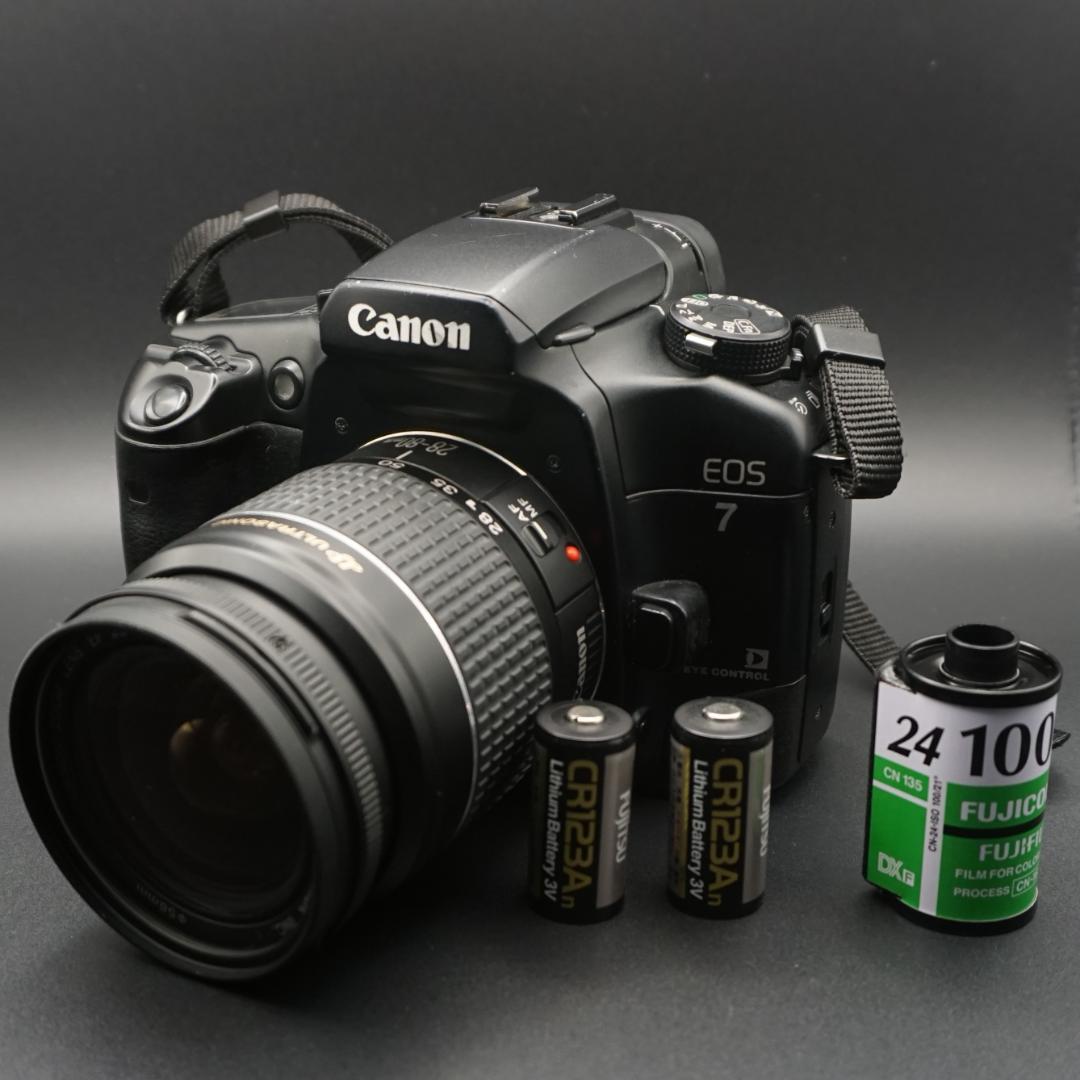 Canon EOS7 ズームレンズスピードライトセット