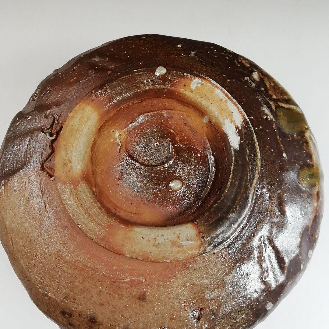 S897 茶碗 『信楽焼』『銘 みのり』『小河得斎』 共箱 抹茶碗 茶道具