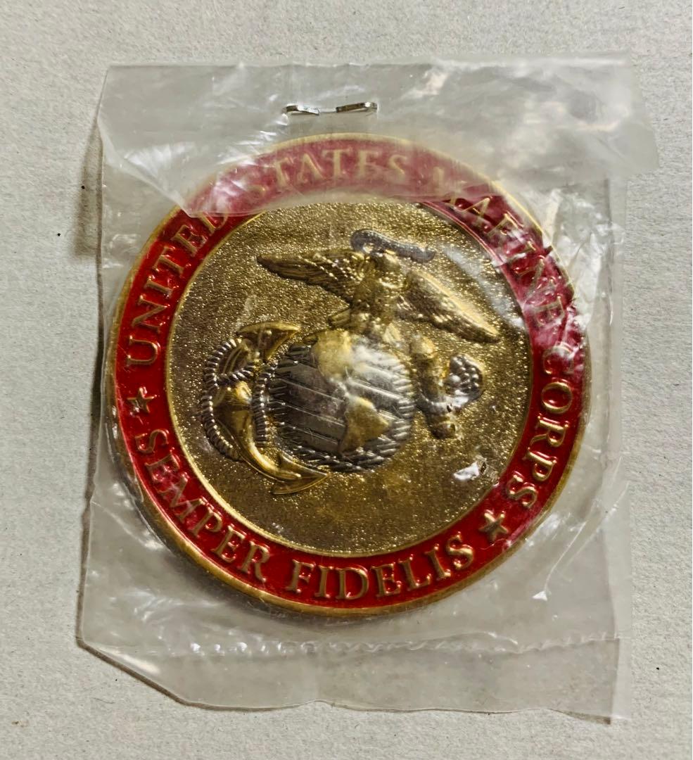 ☆Marine Corps チャレンジコインUSMCアメリカ海兵隊記念コイン3枚