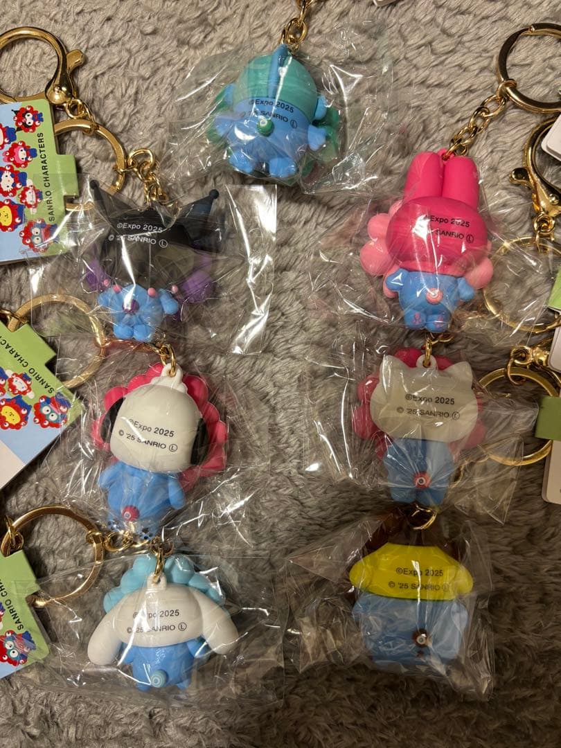 サンリオ　ミャクミャク　パステル　キーホルダー全種類