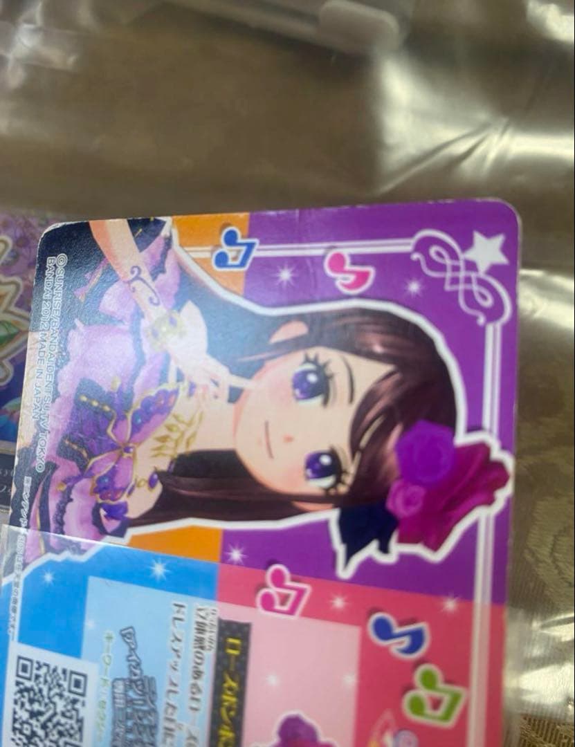 アイカツ プレミアムレア アクセ ローズボンボン クリスタル オリエンタル