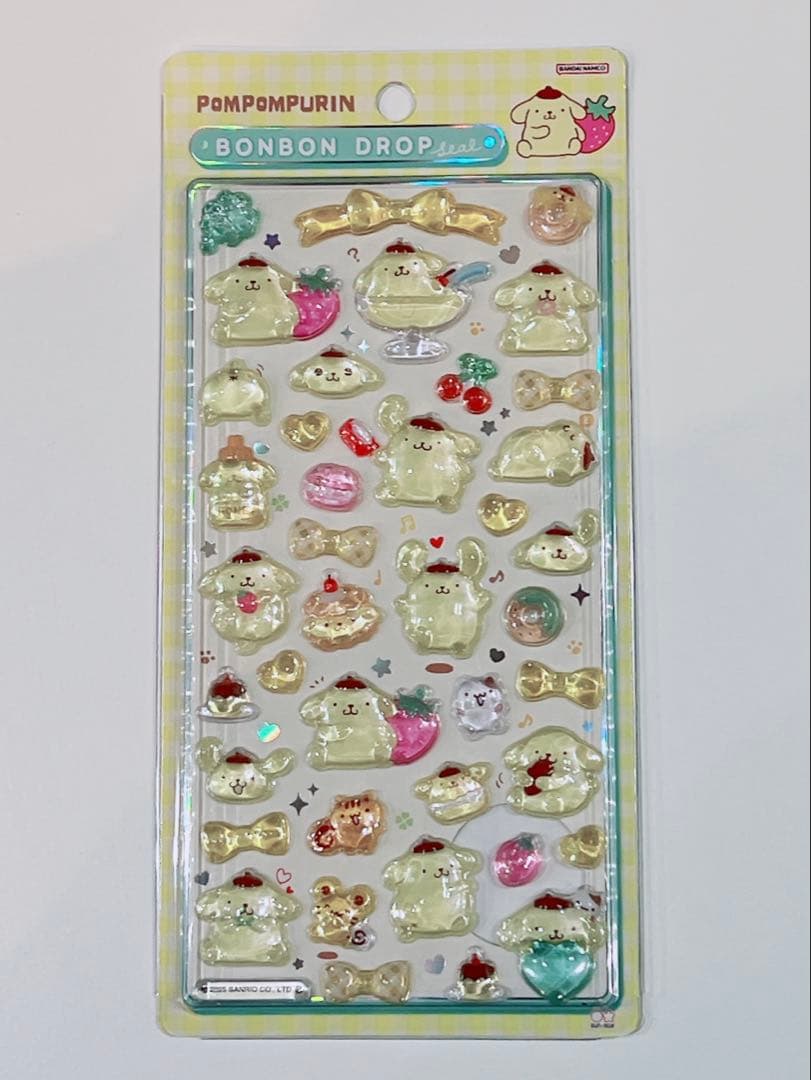 【国内正規品】サンリオボンボンドロップシール 8枚セット