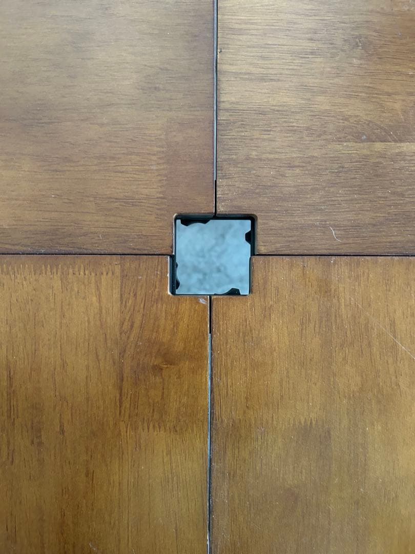 《在庫切れ品》ロゴス(LOGOS) アイアンウッドテーブル・ラウンド