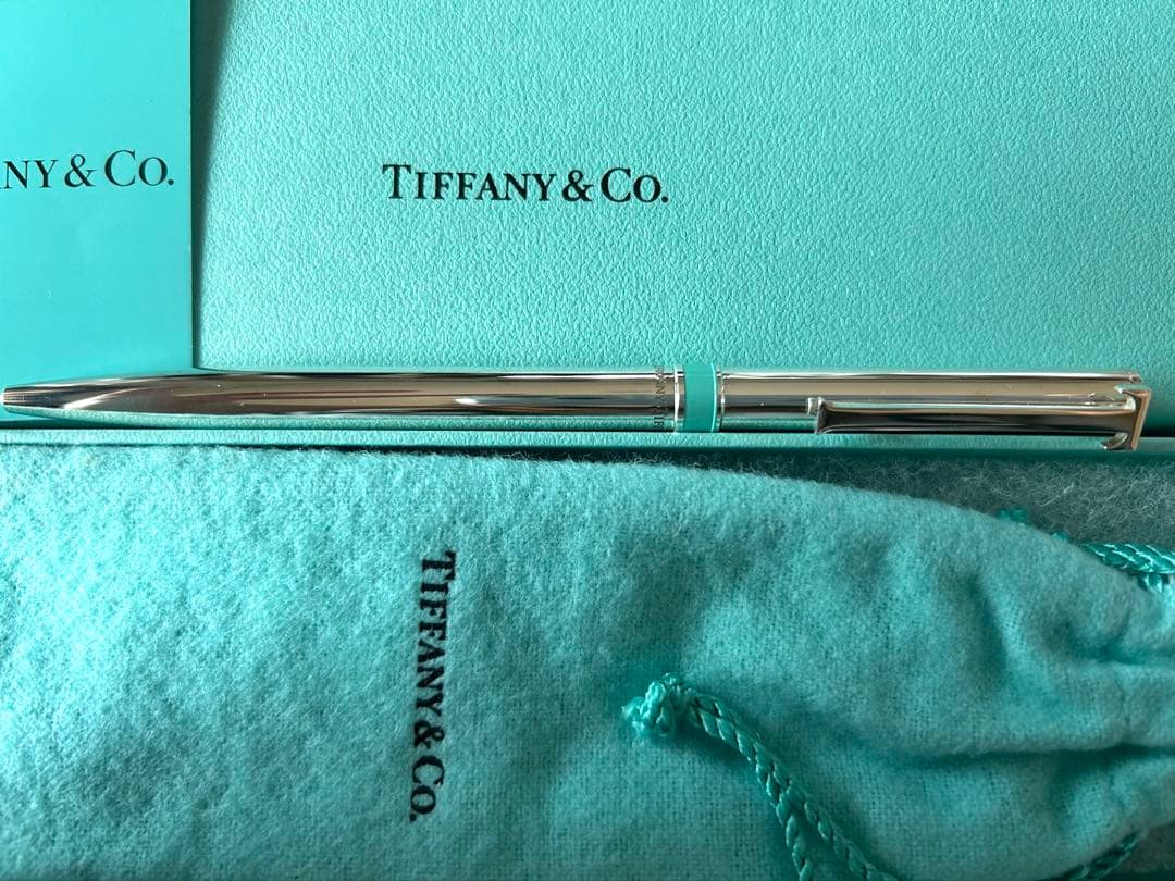 ふ*る様 ◾️新品　未使用　Tiffany Tボールペン ブルーバンド専用ケース