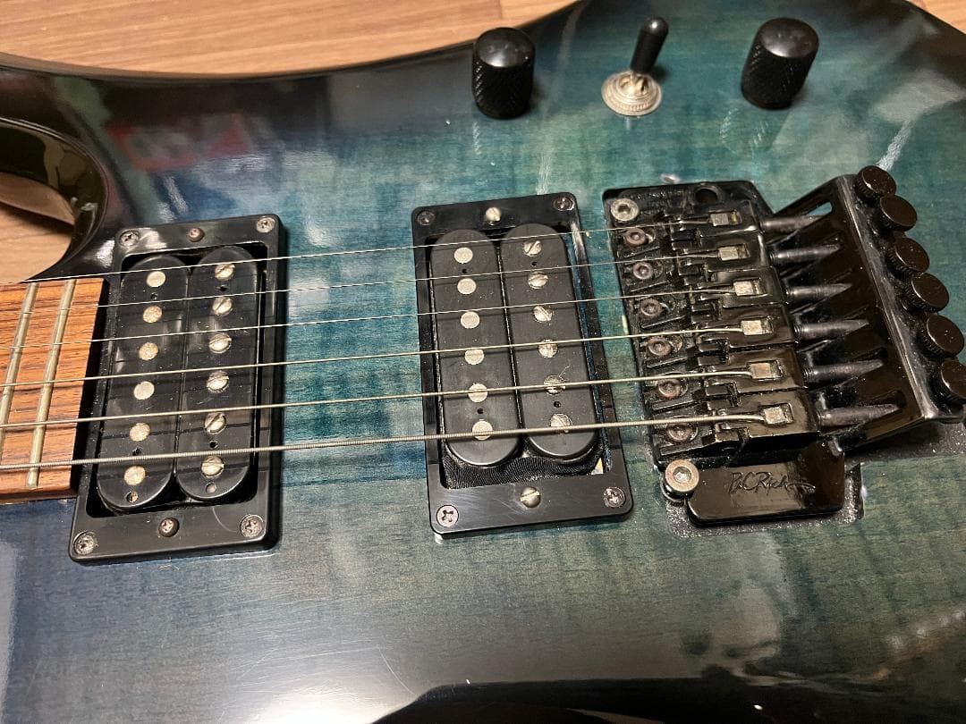 B.C.Rich モッキンバード シースルーブラック Floyd ディマジオ