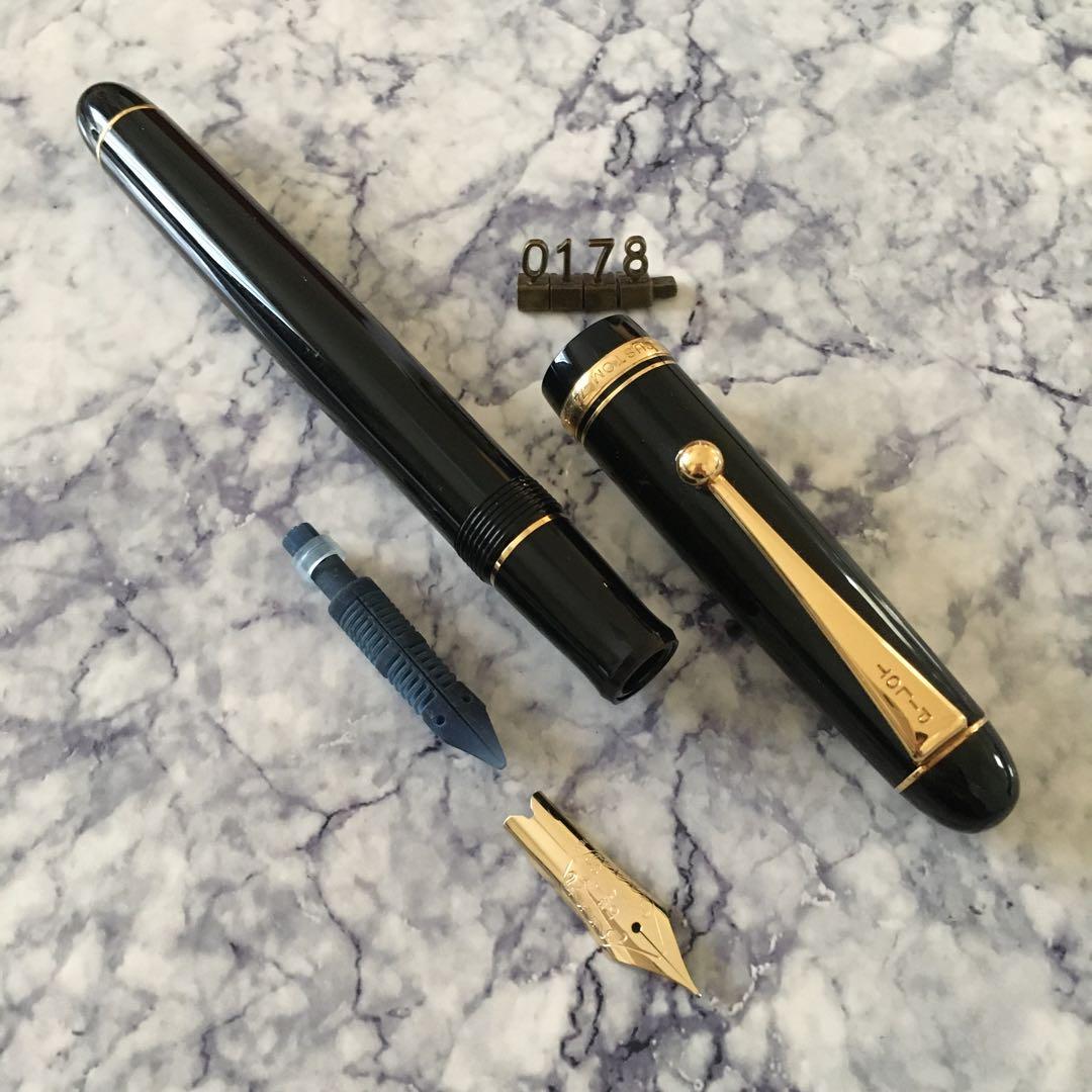 #0178 オーバーホール済み 万年筆 パイロットCUSTOM 74 14k