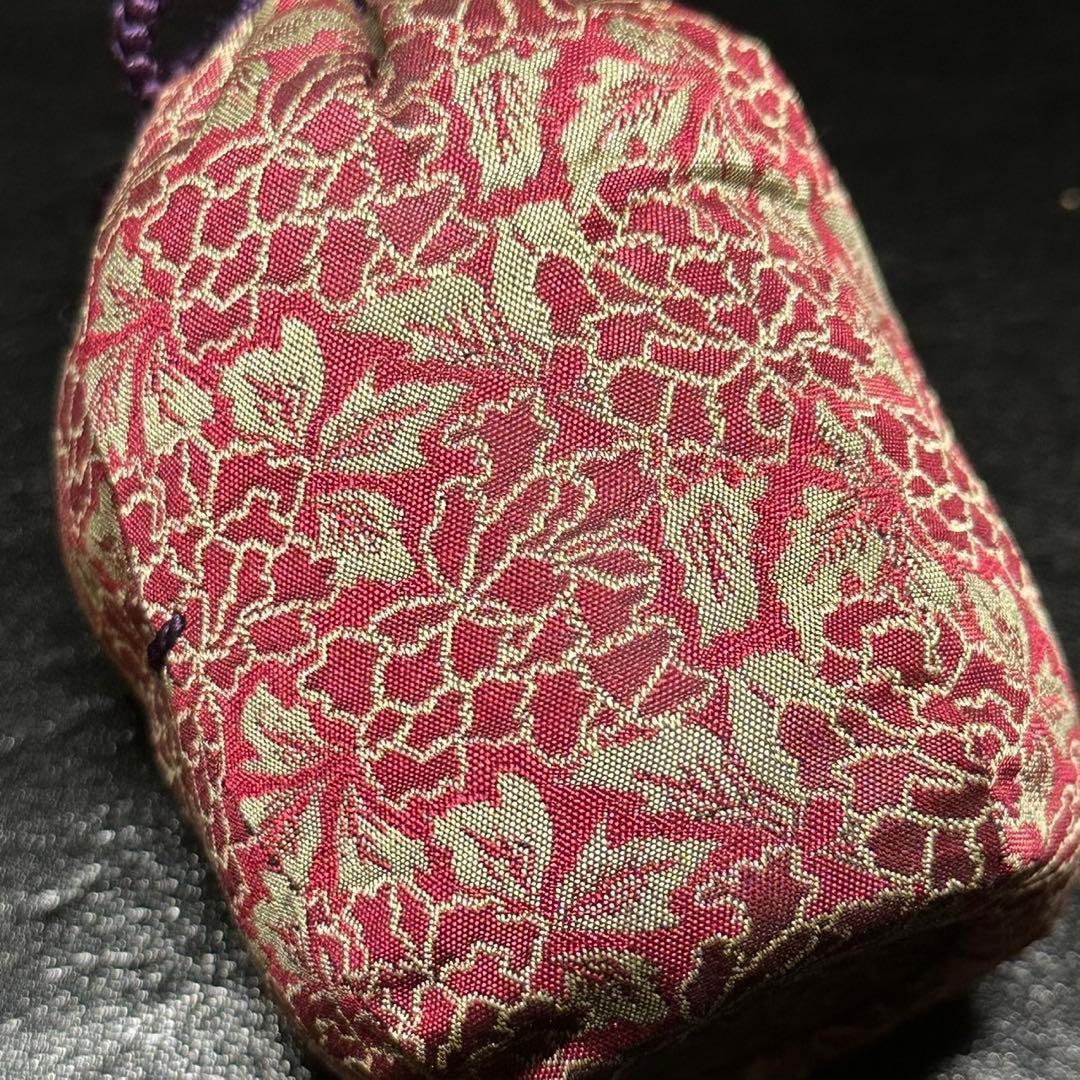 ☆茶道具！備前焼 茶入！『木村 長十郎(友敬)』作！共箱/仕覆