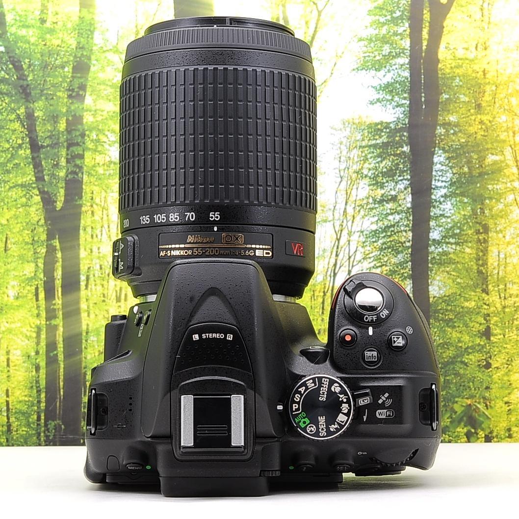 ショット数8759枚！WiFi機能付☆Nikon D5300☆スポーツ撮影向き！