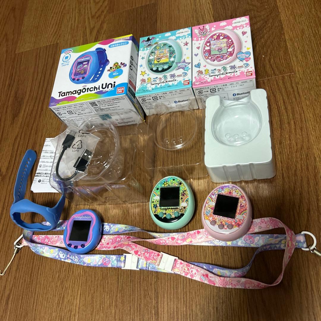 たまごっちみーつ　マジカルみーつ　メルヘンみーつ　たまごっちユニ3個 セット美品 Amazon | たまごっちみーつ メルヘンみーつver. ピンク | ハンドヘルド