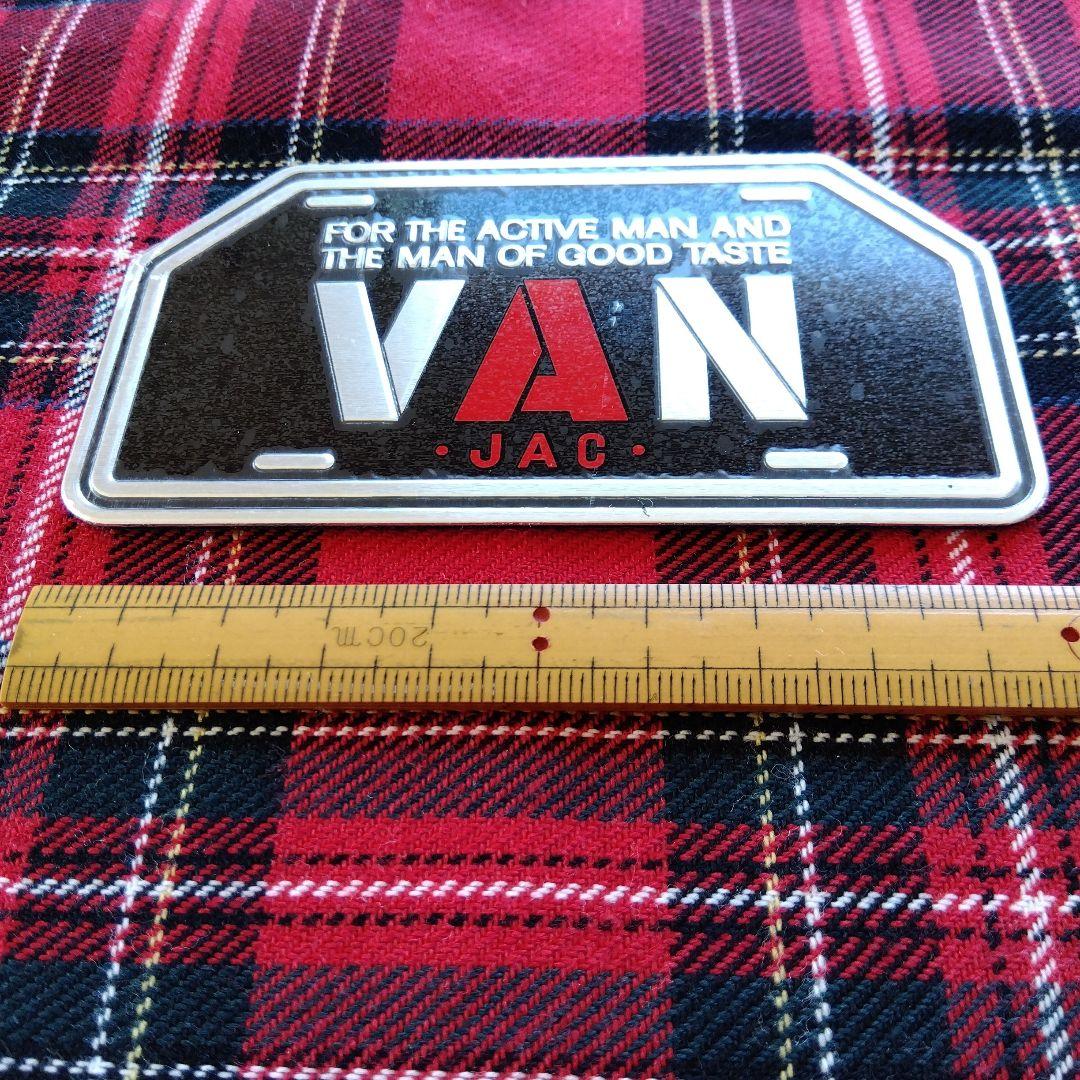 VAN JAC アルミステッカー 5種セット
