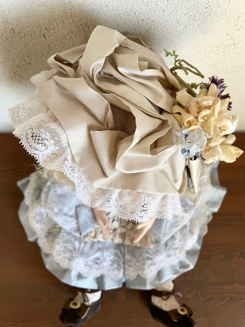 ビスクドール ハンドメイド 創作人形 アンティークドール テディベア