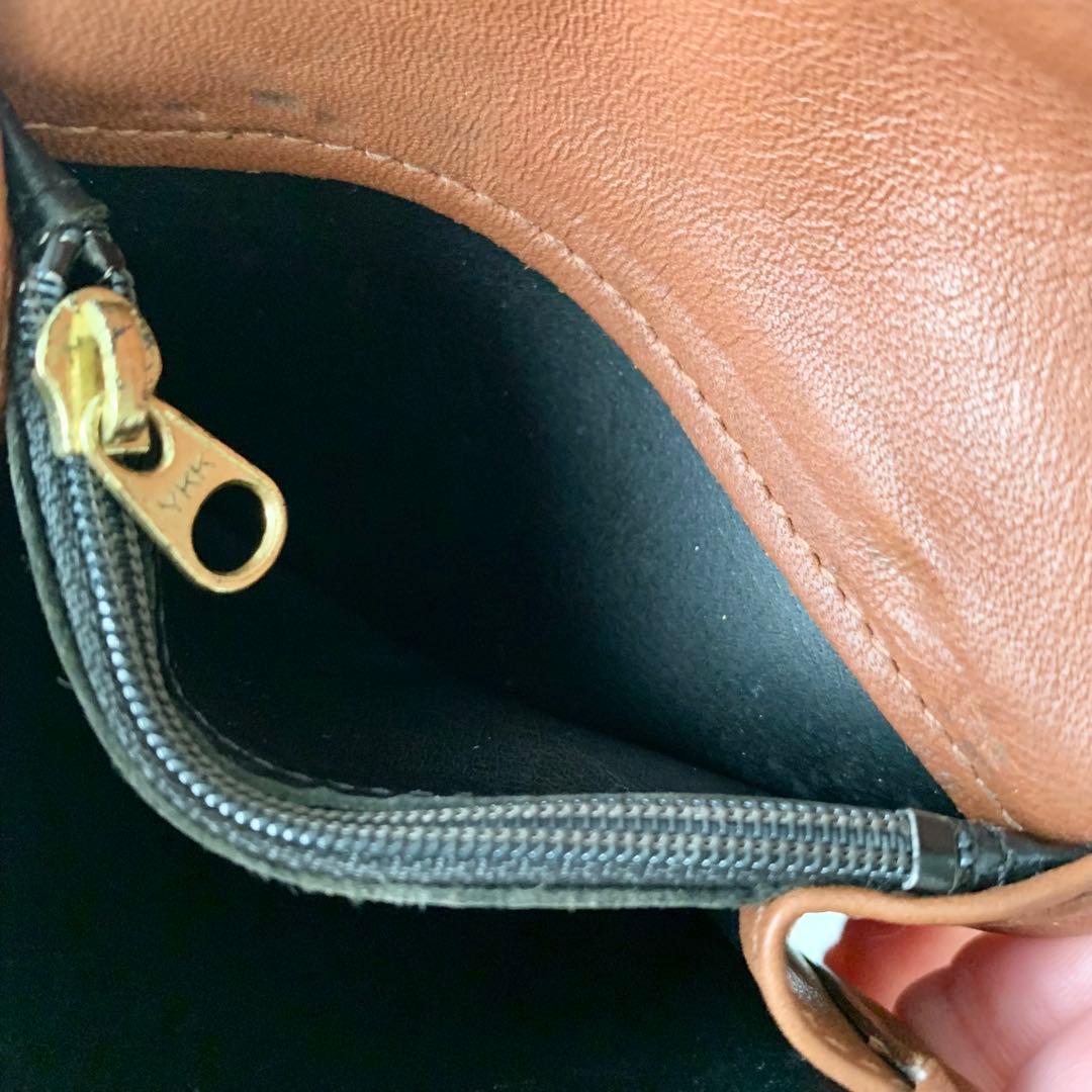 【オールドコーチ】COACH ケース　小銭入れ　ブラウン　キャメル　レア