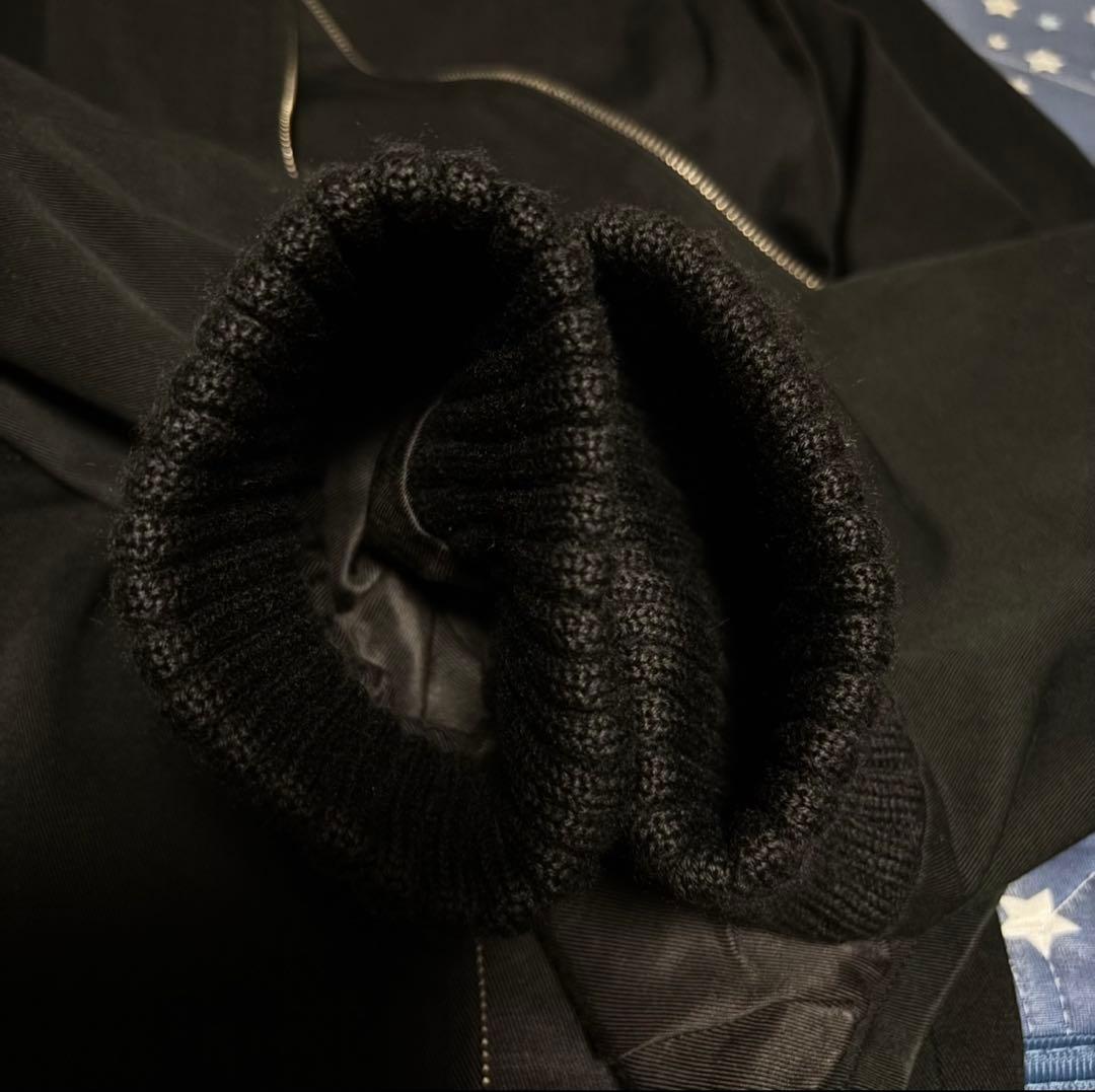 90'〜00's agnès b. 襟袖リブ コットンブルゾン フランス製