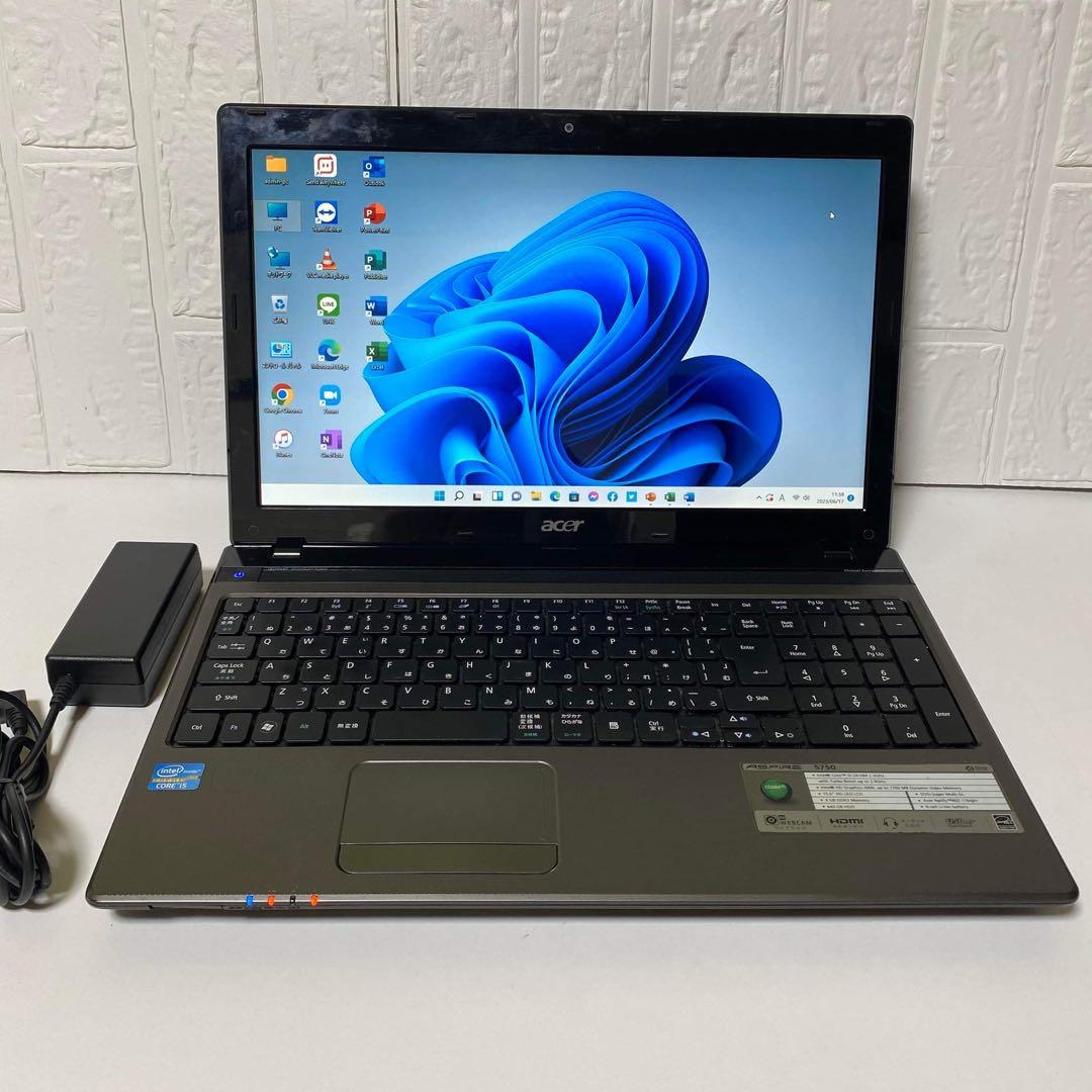 Windows11 オフィス付きACER i5ノートパソコン おすすめ