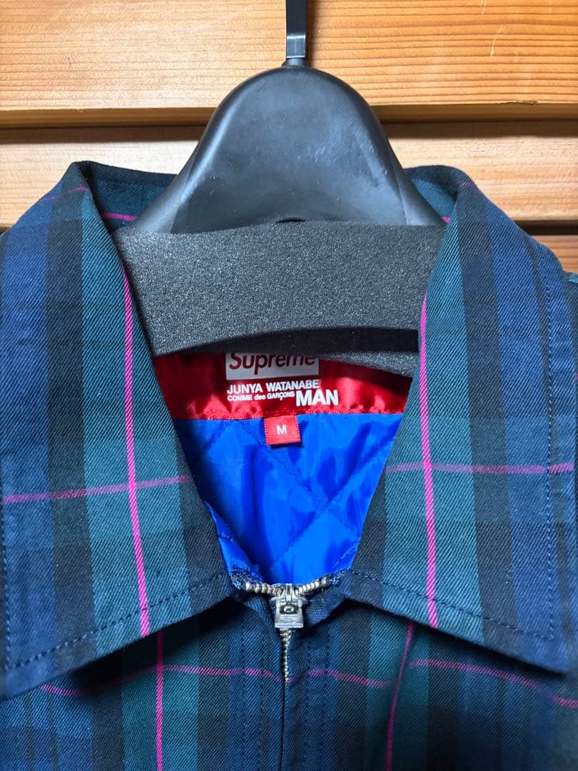 Supreme JUNYA WATANABE MAN チェックジャケット M チェック柄の