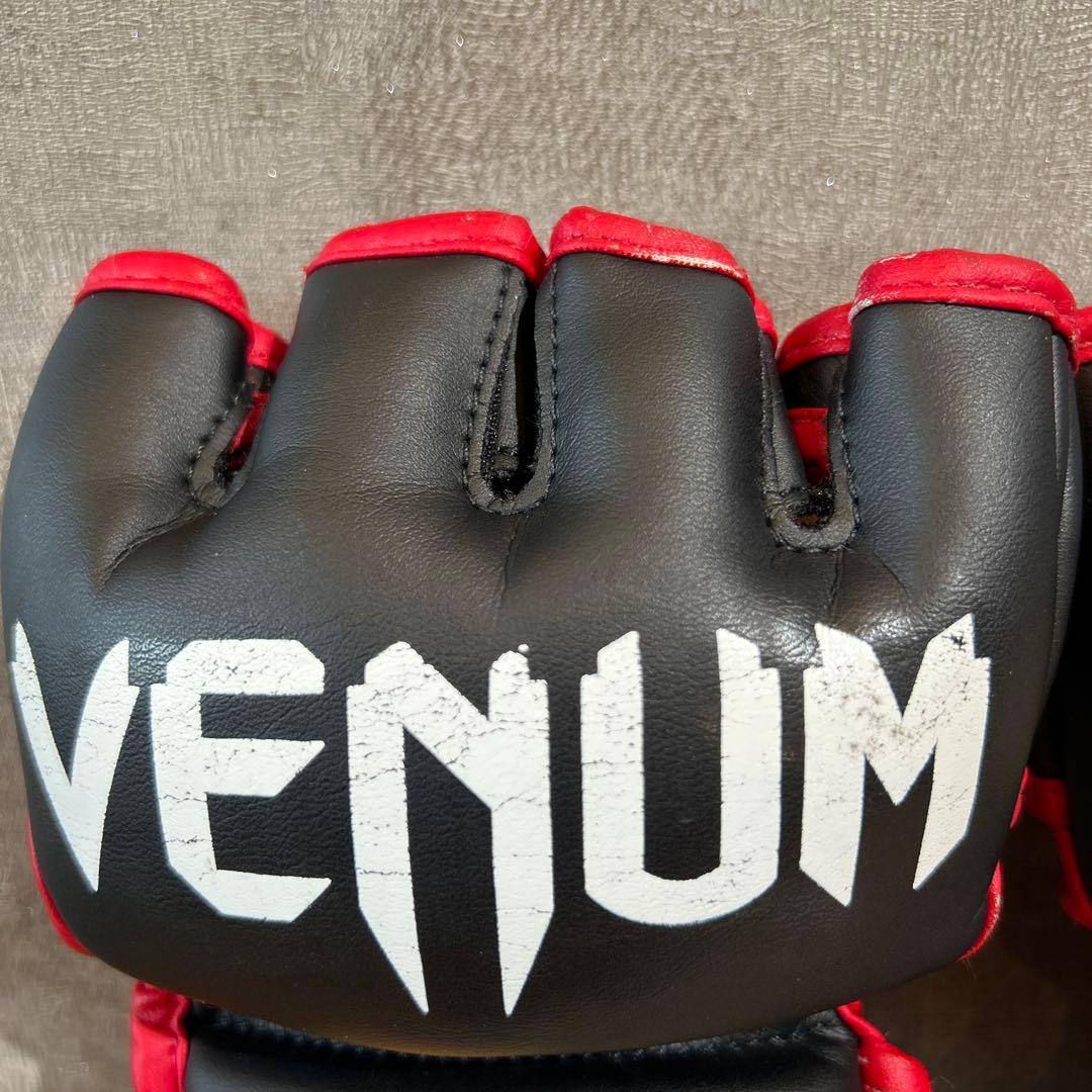 ト*シ様 朝倉未来直筆サイン入り Venum DEEP オープンフィンガーグロー