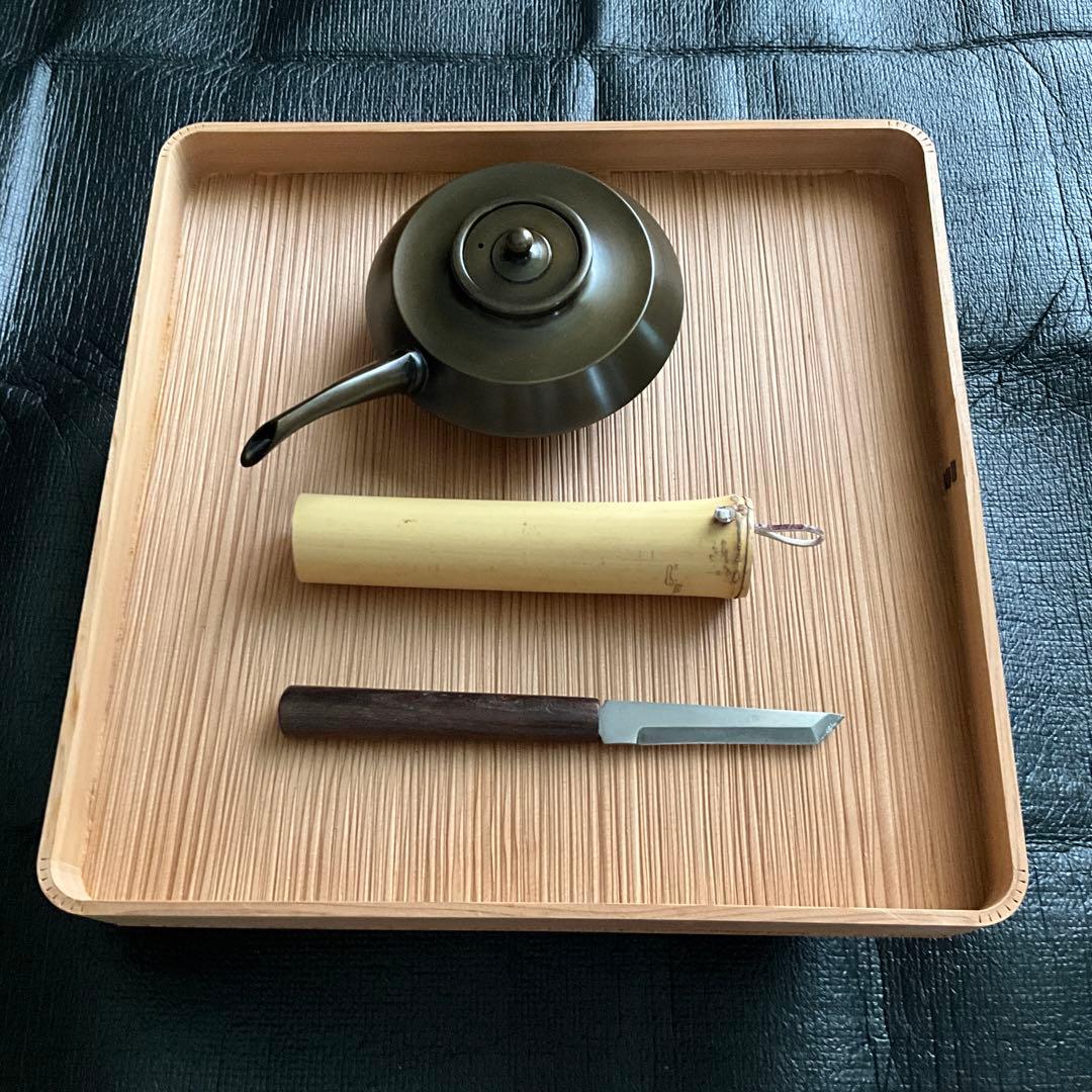 花寄せセット 花所望 小刀 花水注 花台 茶道具 表千家 - メルカリ