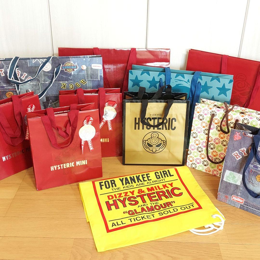 ヒステリックグラマー ヒスミニ ショップ袋 プレゼント レア 美品