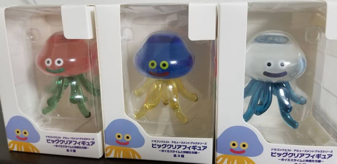 希少＊ドラゴンクエスト ビッグクリアフィギュア ホイミスライムと仲間