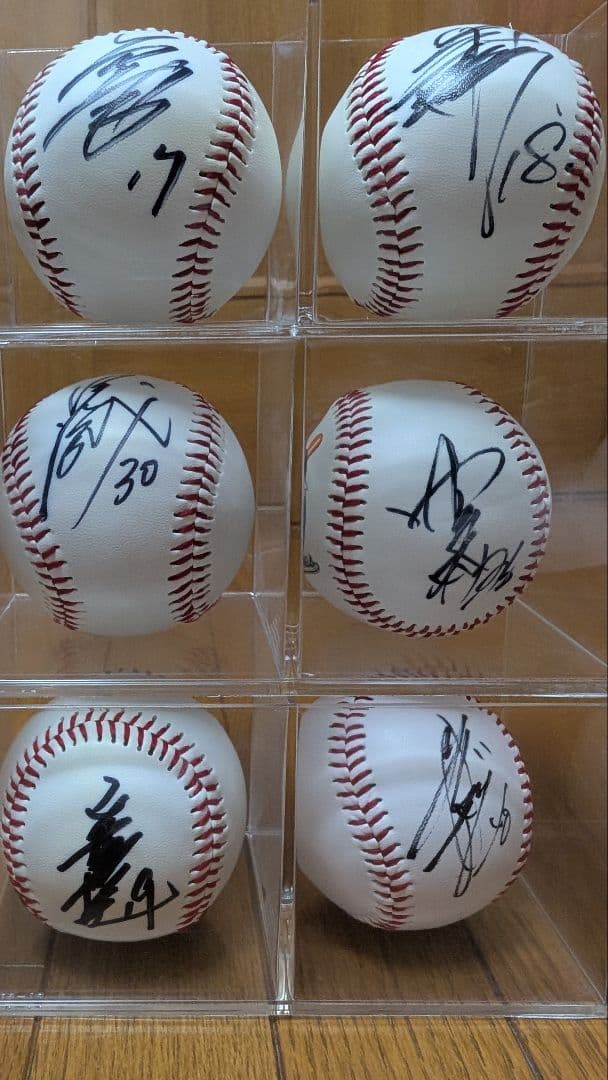 千葉ロッテマリーンズ 直筆サインボール 62個ケース付き ＋1個（追加）