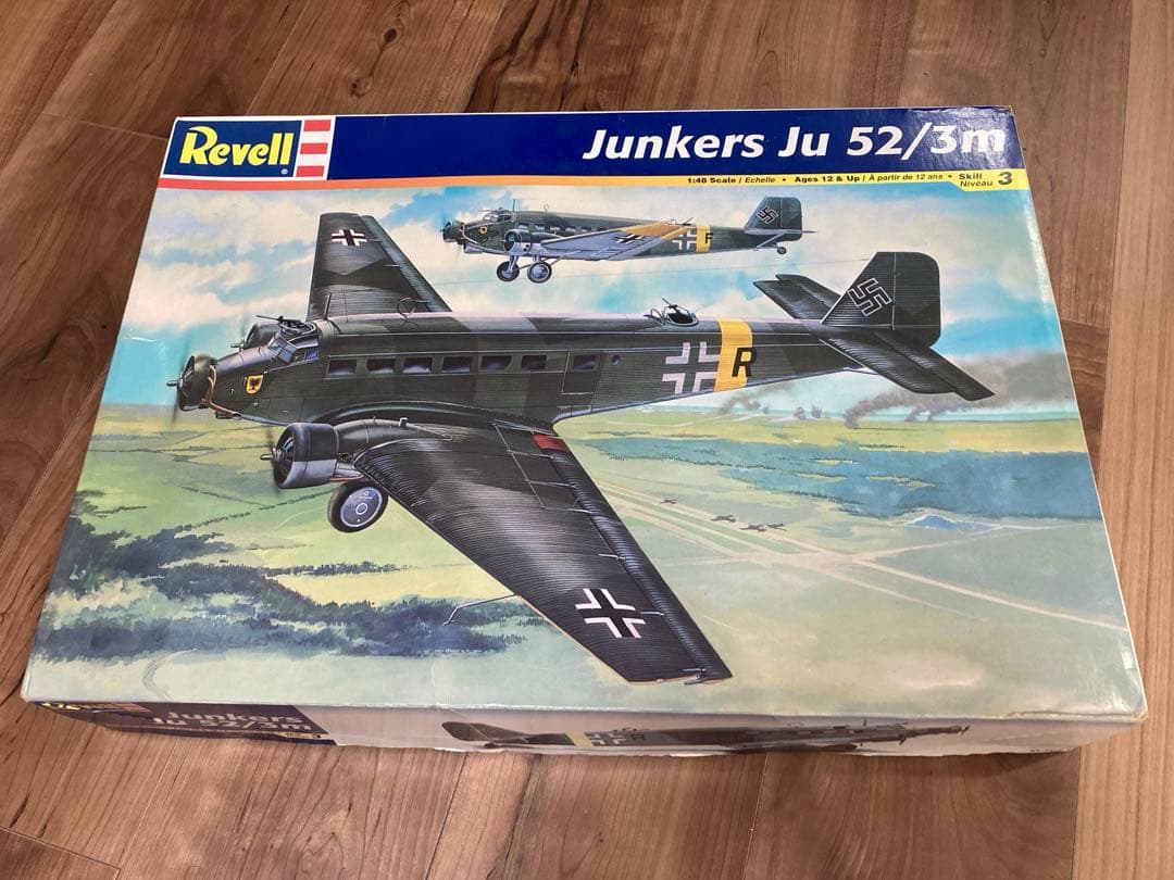 【新品・希少品】Revell Junkers Ju 52/3m REVELL JUNKERS JU 52/3M SCALE MODEL KIT 1/48 85-5612 | eBay