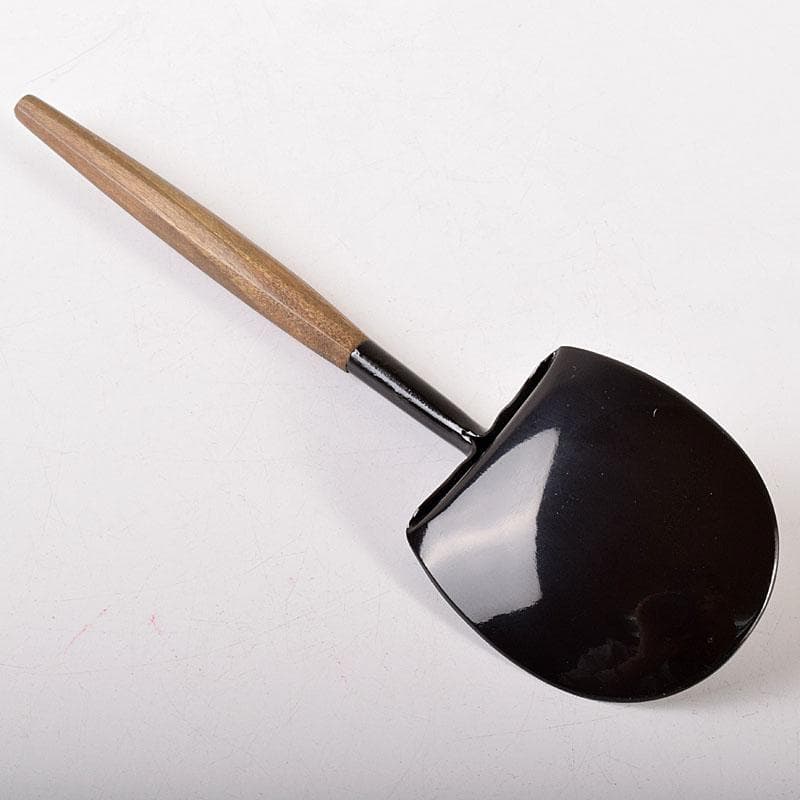 茶道具 金工師 木村清斎作 炉用灰匙 共箱 C 7118