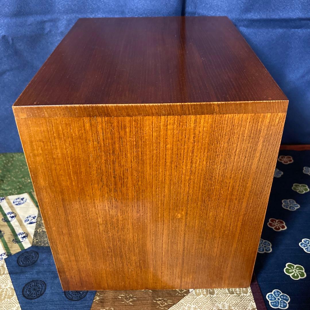 天然木 樺細工 桜皮細工 2段 小引き出し 引き出し タンス 脚つき ⑥