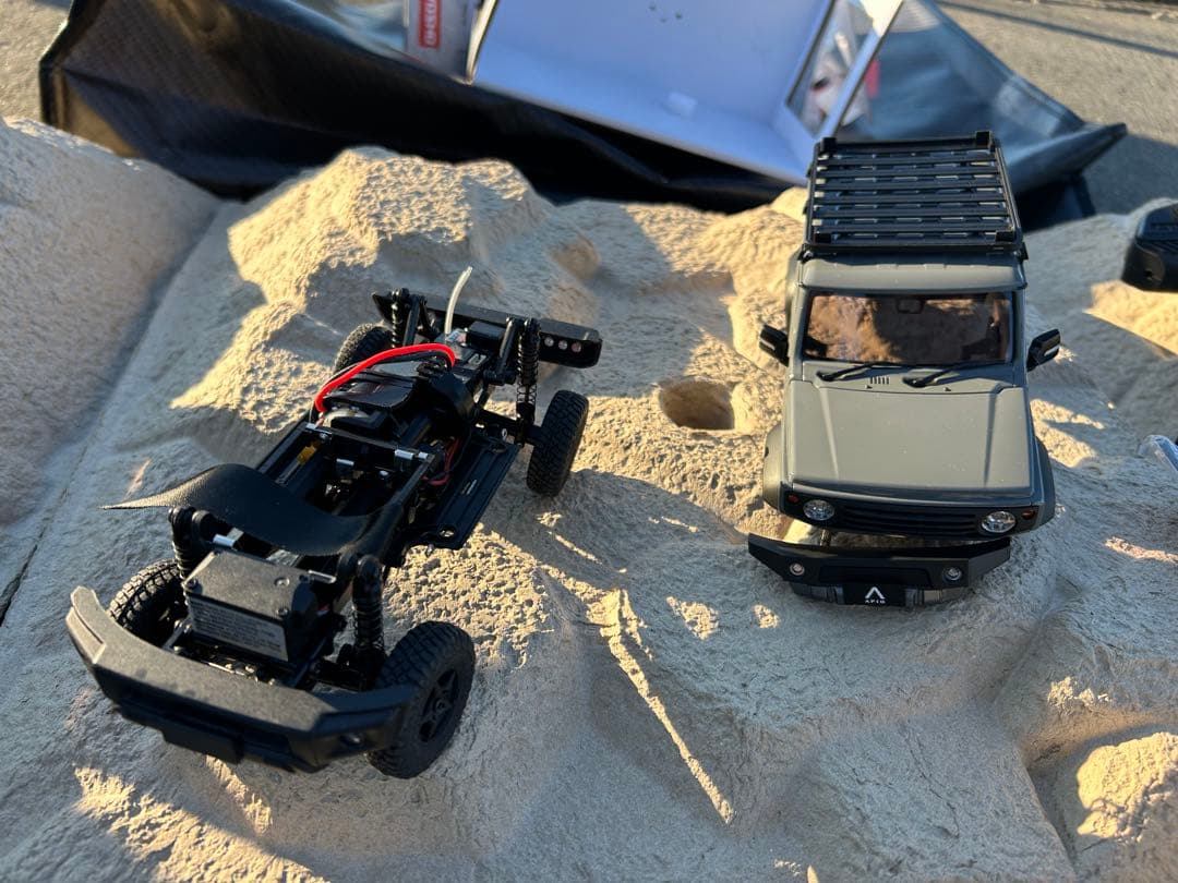 使用期間はたった一回！ ミニッツ4×4 ジムニーシエラ 別売りコース付き