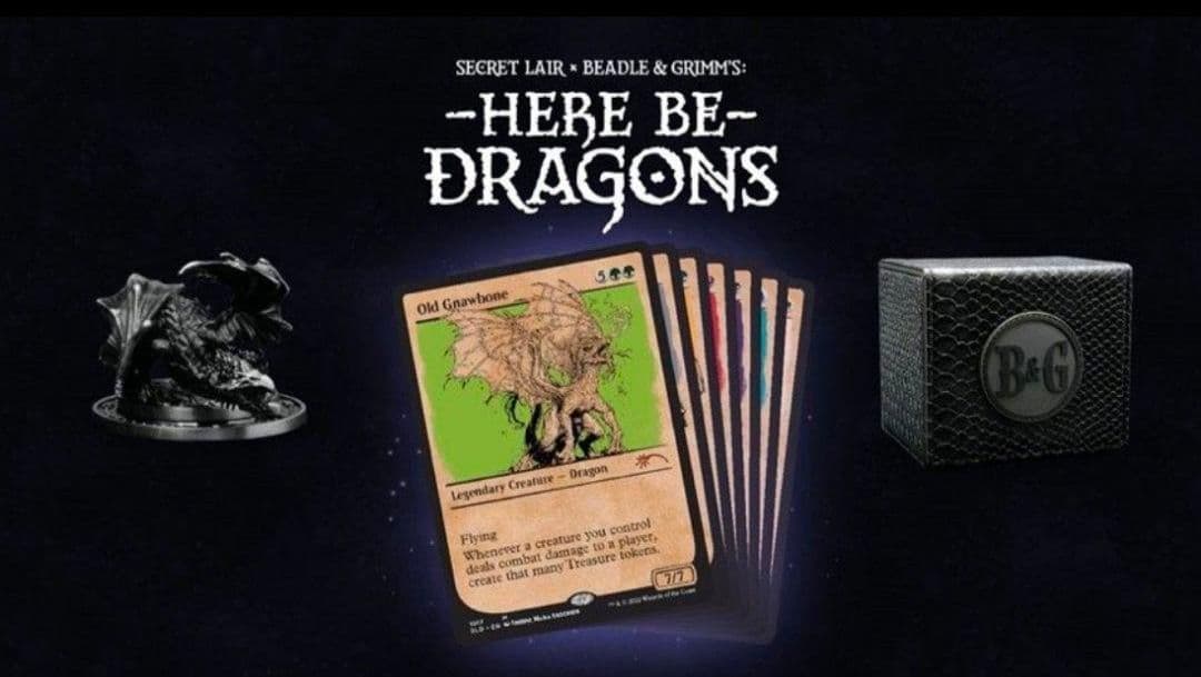 限定10000個 未開封 secret lair here be dragons - メルカリ